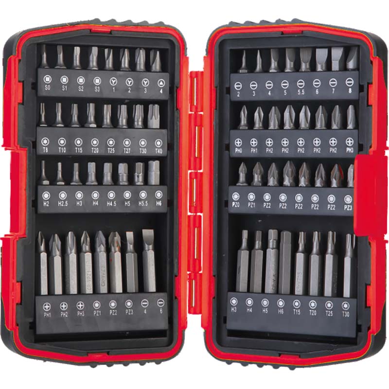 Custodia con cricchetti e dadi Bormann BHT5180 da 1/2 '' e 1/4 ''